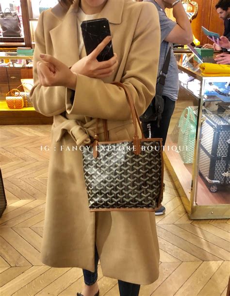 goyard mini tote bag